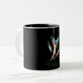 Galaxy Angel Space Tweekleurige Koffiemok (Voorkant links)