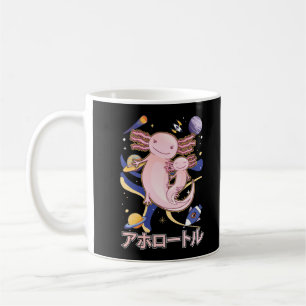 Galaxy Anime uit de Japanse Cute Axolotl familie Koffiemok