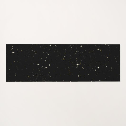 Galaxy Aquarius Constellation Zodiac Custom Sign Yogamat (Achterkant (horizontaal))