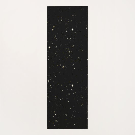 Galaxy Aquarius Constellation Zodiac Custom Sign Yogamat (Achterkant)