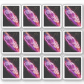 Galaxy Aquarius Constellation Zodiac Sign Sticker (Voorkant)