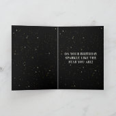 Galaxy Aquarius Persoonlijk Gewaarmerkt Gewaarmerk Kaart (Binnen)