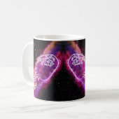 Galaxy Aquarius Specialized Zodiac Sign Koffiemok (Voorkant links)