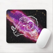 Galaxy Aries Constellation Name Zodiac Sign Muismat (Met muis)