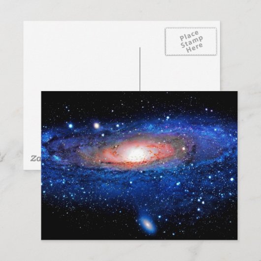 Galaxy Art Briefkaart (Voorkant / Achterkant)