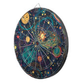 Galaxy Art Dartboard Dartbord (Voorkant Rechts)