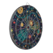 Galaxy Art Dartboard Dartbord (Voorkant Links)