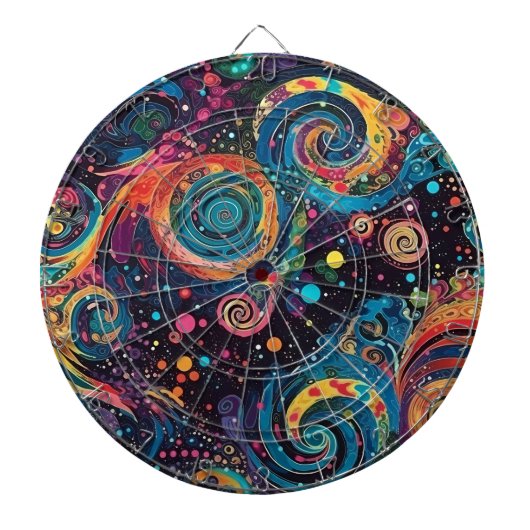 Galaxy Art Dartboard Dartbord (Voorkant)