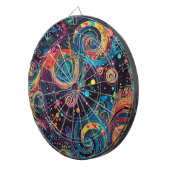 Galaxy Art Dartboard Dartbord (Voorkant Rechts)