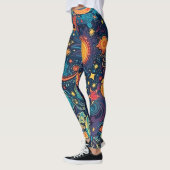 Galaxy Art Leggings (Links)