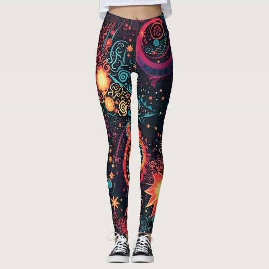 Galaxy Art Leggings (Voorkant)