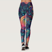 Galaxy Art Leggings (Achterkant)