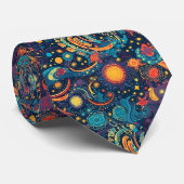 Galaxy Art Stropdas (Opgerold)