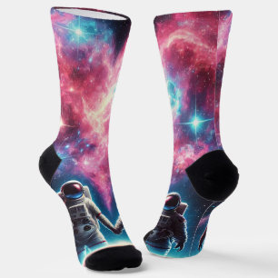 Galaxy Astronaut Crew Sokken
