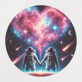 Galaxy Astronaut Labels (Design 1)