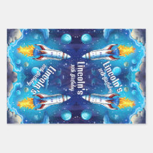 Galaxy Astronaut Space Shuttle Rocketship Verjaard