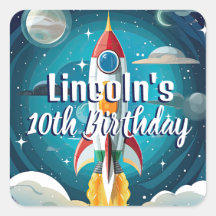 Galaxy Astronaut Space Shuttle Rocketship Verjaard