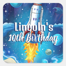 Galaxy Astronaut Space Shuttle Rocketship Verjaard