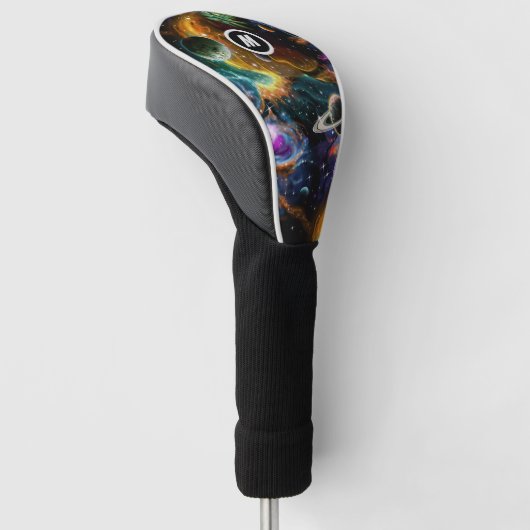 Galaxy Astronomie Initiaal Golfheadcover (Schuin)