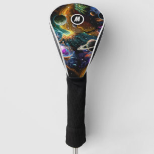 Galaxy Astronomie Initiaal Golfheadcover