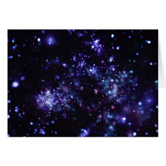 Galaxy Background - Deep Paars (Voorkant Horizontaal)
