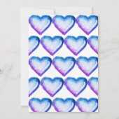 Galaxy Balloon 1st Birthday Uitnodiging (Achterkant)