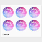 Galaxy Bath Salt Weak Labels