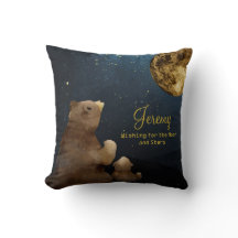 Galaxy Beer Moon & Stars Glitter Monogrammed Cute