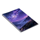 Galaxy Berg Spiraal Notebook Notitieboek (Rechterzijde)