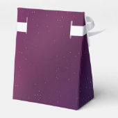 Galaxy Birthday Party Paarse Blue Sky Folie Stars Bedankdoosjes (Achterkant)