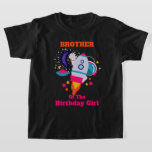 Galaxy Birthday Shirt Space Brother<br><div class="desc">De eerste verjaardag van de baby vieren met dit speciale T-shirt,  speciaal en gepersonaliseerd design</div>