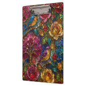 Galaxy Bloem Vogels Patroon Klembord (Links)