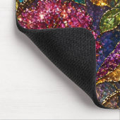 Galaxy Bloem Vogels Patroon Muismat (Hoek)
