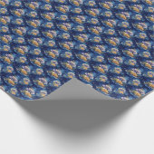 Galaxy Bloom Cadeaupapier (Hoek)