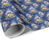 Galaxy Bloom Cadeaupapier (Rol Hoek)