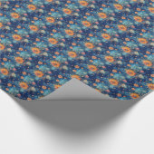 Galaxy Bloom Cadeaupapier (Hoek)