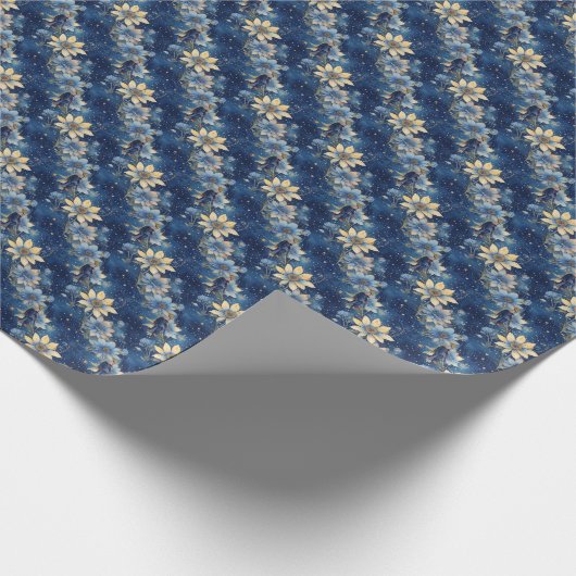 Galaxy Bloom Cadeaupapier (Hoek)