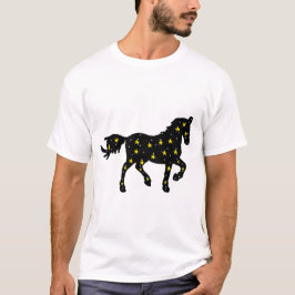 Galaxy Boogschutter-Paard T‑Shirt – Kosmische Dier T-shirt