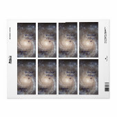 Galaxy Bookplate Etiket (Full Sheet)
