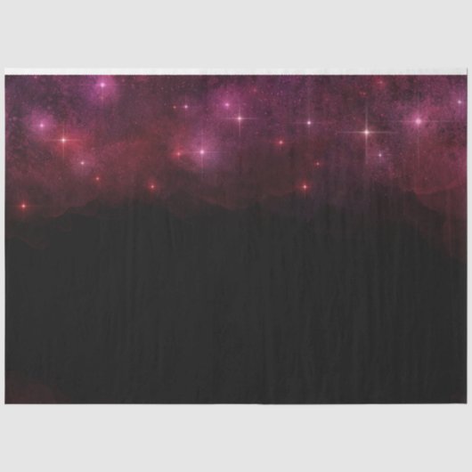 Galaxy Border Serie Ontwerp 1 Tissuepapier (Voorkant)
