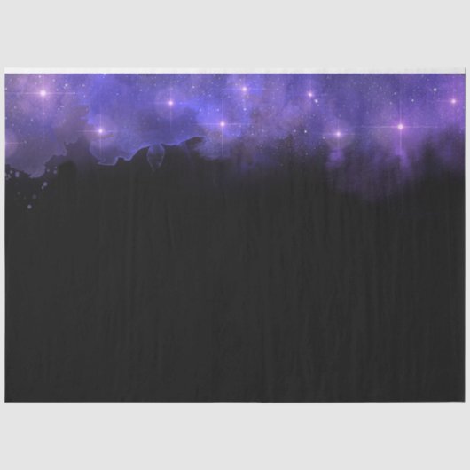 Galaxy Border Serie Ontwerp 7 Tissuepapier (Voorkant)