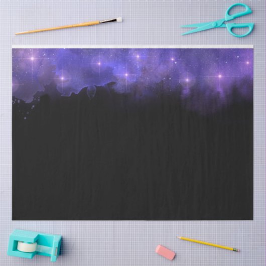 Galaxy Border Series Design 7 Tissuepapier (Craft)