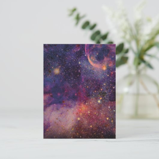 Galaxy Briefkaart (Staand voorkant)