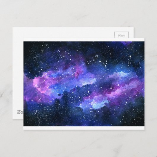 Galaxy Briefkaart (Voorkant / Achterkant)