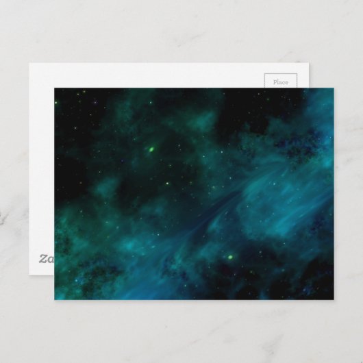 Galaxy Briefkaart (Voorkant / Achterkant)