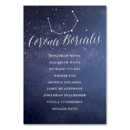 Galaxy Bruiloft Zitkaart Kaart Corona Borealis
