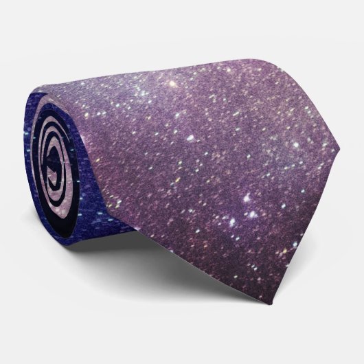 Galaxy Buitengoosterse Sterrennacht Sky Stropdas (Opgerold)