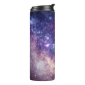 Galaxy Buitengoosterse Sterrennacht Sky Thermosbeker (Gedraaid links)