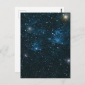 Galaxy buitenruimte sterrenhemel briefkaart (Voorkant / Achterkant)