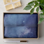 Galaxy Buitenspace Sky Stars Celestial Blue Tissuepapier (Geschenk)